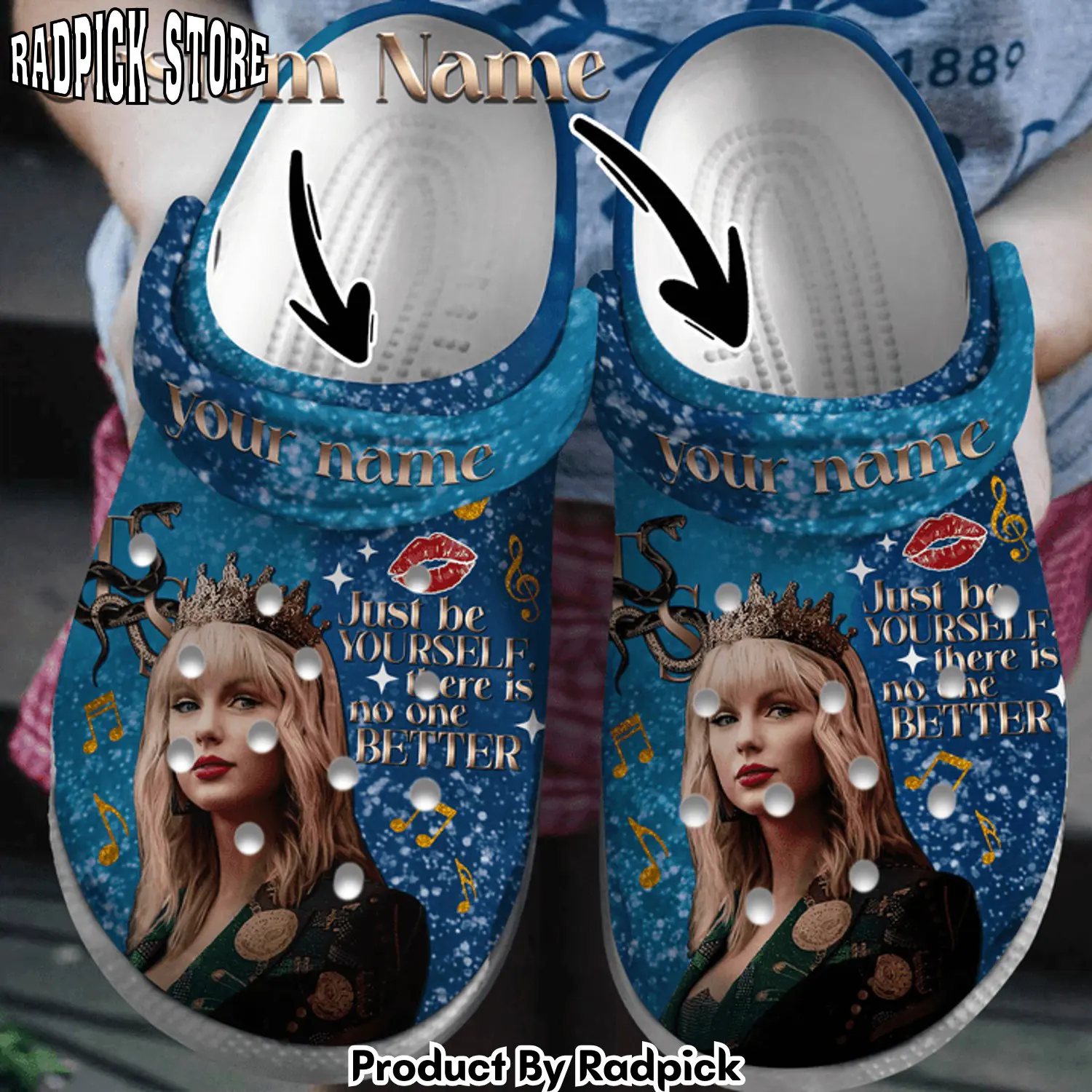 Radpick taylor swift crocss crocband comfortable clogs shoes 1 rp652932